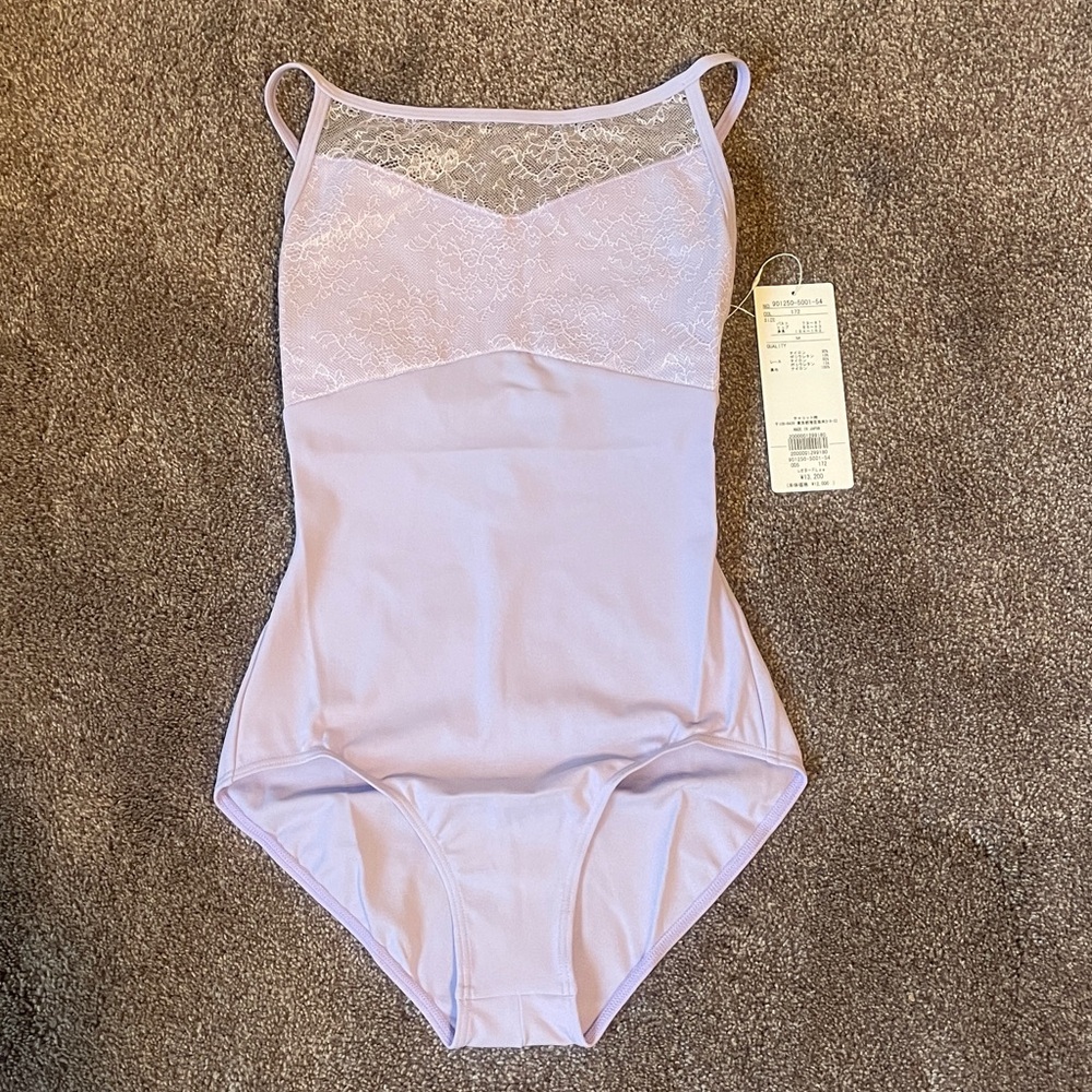 Lavender Lace Chacott Ballet 🩰 Leotard size Medium NWT